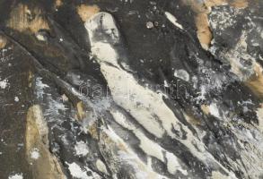 Wagner János (1936-2022): Csillagörvény 2. Vegyes technika, farost, jelzett a hátoldalán: Wagner Ján...