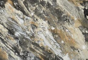 Wagner János (1936-2022): Csillagörvény 2. Vegyes technika, farost, jelzett a hátoldalán: Wagner Ján...