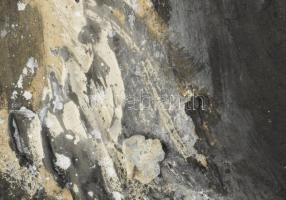 Wagner János (1936-2022): Csillagörvény 2. Vegyes technika, farost, jelzett a hátoldalán: Wagner Ján...