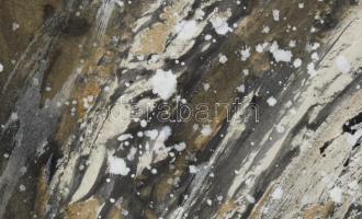 Wagner János (1936-2022): Csillagörvény 1, 2018. Vegyes technika, farost, jelzett a hátoldalán: Wagn...