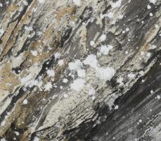 Wagner János (1936-2022): Csillagörvény 1, 2018. Vegyes technika, farost, jelzett a hátoldalán: Wagn...