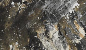 Wagner János (1936-2022): Csillagörvény 1, 2018. Vegyes technika, farost, jelzett a hátoldalán: Wagn...