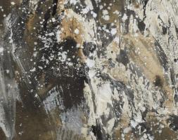 Wagner János (1936-2022): Csillagörvény 1, 2018. Vegyes technika, farost, jelzett a hátoldalán: Wagn...