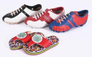 5 darab retro kis cipő dísz.