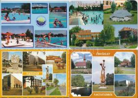 Nagyatád - 15 db MODERN város képeslap