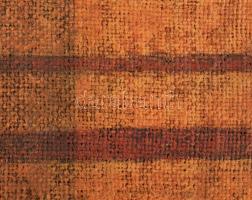 Wagner János (1936-2022): Rend. Akril, vászon, jelezve jobbra lent, hátoldalán autográf felirattal. ...