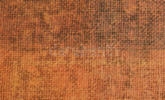 Wagner János (1936-2022): Rend. Akril, vászon, jelezve jobbra lent, hátoldalán autográf felirattal. ...