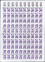 2000 Antik bútorok (III.) 90Ft hajtott 100-as ív matt-selymes fényű shil papíron 11 1/2 : 12 fogazással (600.000)