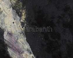 Wagner János (1936-2022): Hasíték (Illumináció III./Illumination). Olaj, enkausztika, vászon, jelezv...