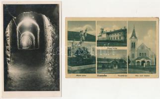 21 db RÉGI magyar város képeslap, vegyes minőségben / 21 pre-1945 Hungarian town-view postcards, in ...