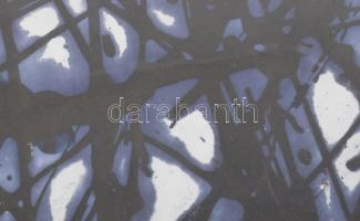 Wagner János (1936-2022): Szövevény (Szárnyak csapkodása). Akril, papír, jelezve balra lent: Wagner....