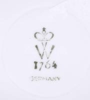 Wallendorf pihenő kutya. Jelzett, hibátlan, 23x13 cm