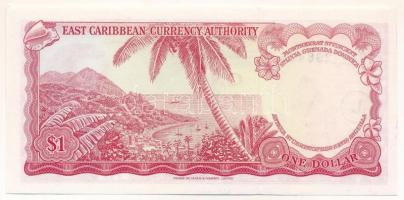 Kelet-Karibi Államok / Antigua &amp; Barbuda DN (1965) 1$ "L" T:XF
East Caribbean Sta...