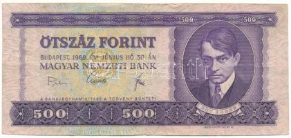 1969. 500Ft "E 306 083348" T:F Adamo F40