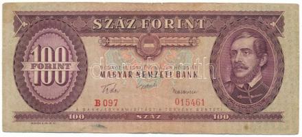 1957. 100Ft "B 097 015461" T:F,VG Adamo F29