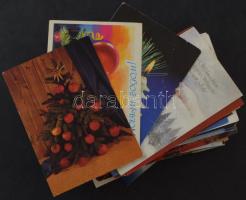 100 db MODERN motívum képeslap: karácsonyi üdvözlőlapok / 100 MODERN motive postcards: Christmas greeting cards