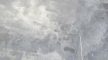 Wagner János (1936-2022): Jégvilág I, 2020. Akril, vegyes technika, papír, jelezve balra lent: Wagne...