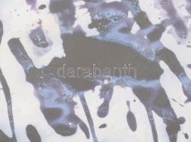 Wagner János (1936-2022): Rajz IV. Tus, papír, jelezve jobbra lent: Wagner. Hátoldalán autográf feli...