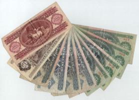 1962-1992. 10Ft-100Ft (10db, 6xklf) T:F,VG