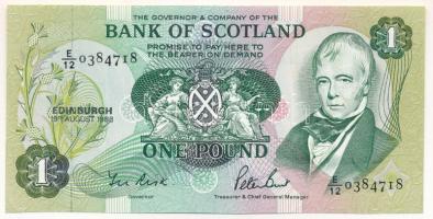 Skócia 1988. 1P "E/12 0384718" T:AU Scotland 1988. 1 Pound "E/12 0384718" C:AU Krause P#111