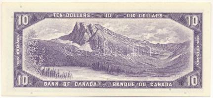 Kanada 1954. 10D átalakított haj, Szign: Beattie-Rasminsky, "P/V 9801877" T:AU
Canada 195...