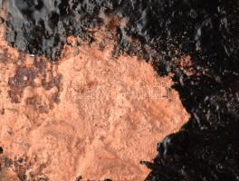 Wagner János (1936-2022): Sziklarajz. Akril, zománc, üvegapplikáció, vászon, jelezve jobbra lent: Wa...