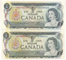Kanada 1973. 1$ (2xklf: "*AN" + "IR") T:UNC-AU Canada 1973. 1 Dollar (2xdiff: "*AN" + "IR") C:UNC-AU Krause P#85