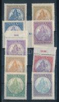 1921/1925 Koronás Madonna sor a 2000K nélkül (5000K falcos / hinged)