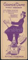 Grande Dame habzóbor számolócédula