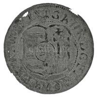 Erdélyi Fejedelemség 1623C-M Széles Garas Ag "Bethlen Gábor" Kassa (1,13g) T:F patina, lyuk, ph. Principality of Transylvania 1623C-M Groschen Ag "Gabriel Bethlen" Kosice (1,13g) C:F patina, hole, edge error Huszár E#422