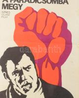 A munkásosztály a paradicsomba megy. Olasz film plakát, papír, BKKM Rota, kisebb foltokkal. hajtásny...