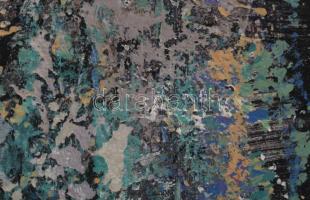 Wagner János (1936-2022): Osztások. Akril, vászon, jelezve balra lent: Wagner. Hátoldalán autográf f...