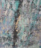 Wagner János (1936-2022): Osztások. Akril, vászon, jelezve balra lent: Wagner. Hátoldalán autográf f...