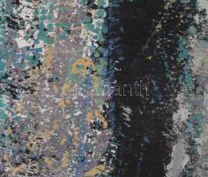 Wagner János (1936-2022): Osztások. Akril, vászon, jelezve balra lent: Wagner. Hátoldalán autográf f...