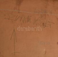 Wagner János (1936-2022): Szürke kőzet(ek). Akril, vászon, jelezve jobbra lent: Wagner. Hátoldalán a...