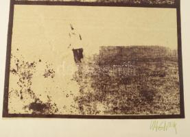 Wagner János (1936-2022): Gyermekkor, 1975. Szitanyomat, papír, jelezve jobbra lent: Wagner. Reprodu...