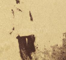 Wagner János (1936-2022): Gyermekkor, 1975. Szitanyomat, papír, jelezve jobbra lent: Wagner. Reprodu...