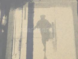 Wagner János (1936-2022): Lakótelep, 1974. Szitanyomat, papír, jelezve jobbra lent: Wagner. Reproduk...