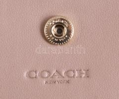 Coach New York pénztárca, 9,5x11 cm, certifikáttal, ajándék táskában, újszerű