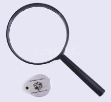 Nagyító és lupé, h: 15 cm alatt