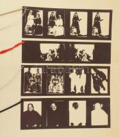 Wagner János (1936-2022): A történet folytatása. Szitanyomat, kollázs, papír, jelezve jobbra lent: W...