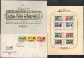 1961-1971 4 db emléklap és boríték