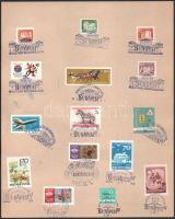 1961-1971 4 db emléklap és boríték