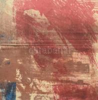 Wagner János (1936-2022): Reggel, 1970. Litográfia, papír, jelezve jobbra lent: Wagner János, balra ...