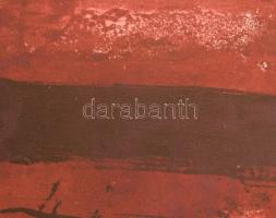 Wagner János (1936-2022): Cantata profana I., 1970 körül. Litográfia, papír, jelezve jobbra lent: Wa...