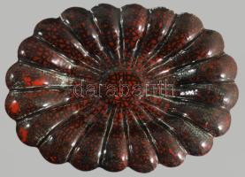 Iparművész kínáló falitál. Jelzés nélkül, hibátlan, 31x23 cm