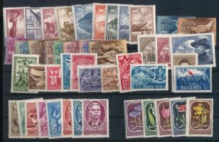 1950-1951 9 db sor steckalpon