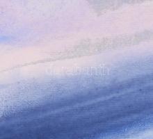 Wagner János (1936-2022): Hasadó fény II.. Akvarell, papír, jelezve jobbra lent: Wagner. Hátoldalán ...