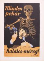 14 db 1919-es tanácsköztársasági plakát reprinje 25x34 cm