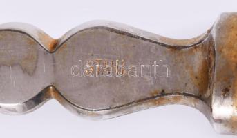 Tortalapát és vajazó kés csont fogóval. 20x27 cm